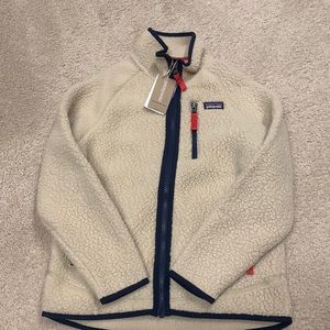 NWT Patagonia Boys Retro Pile Jacket